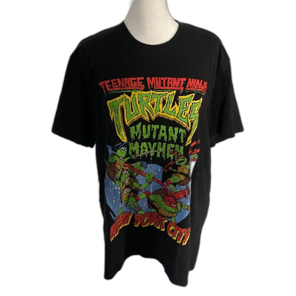 Teenage Mutant Ninja Turtles: Mutant Mayhem New York City Graphic Tee XL Men's
